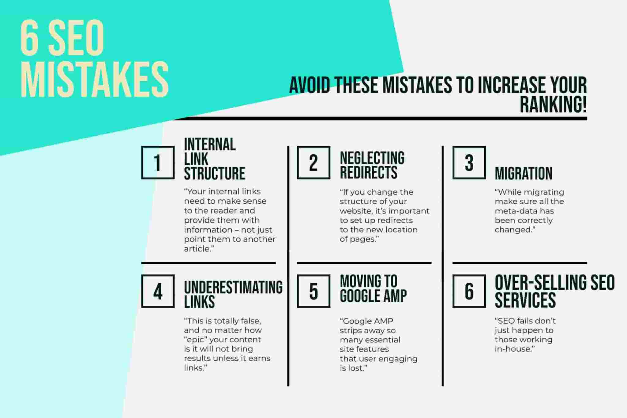 Best SEO companies avoid these mistakes