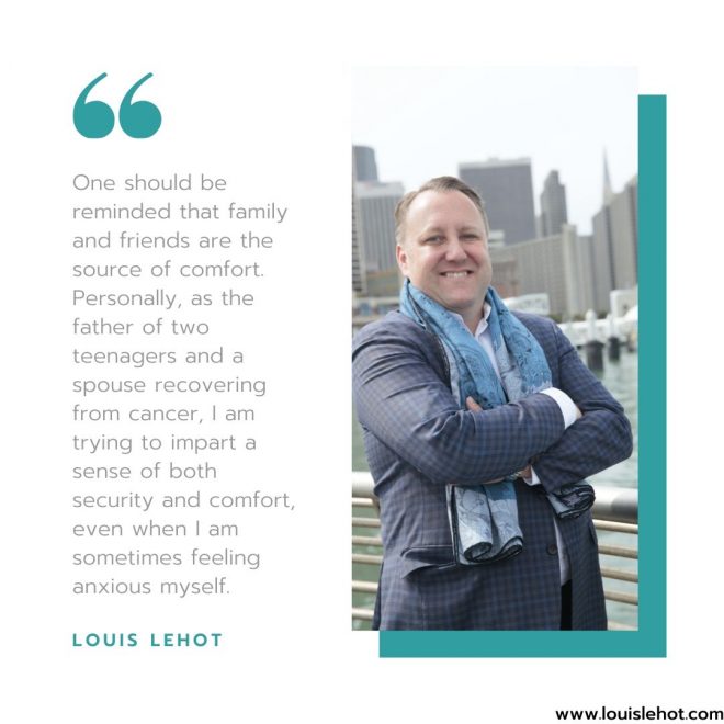 Louis Lehot, shares a powerful message and expresses the importance of bonds and wisdom.