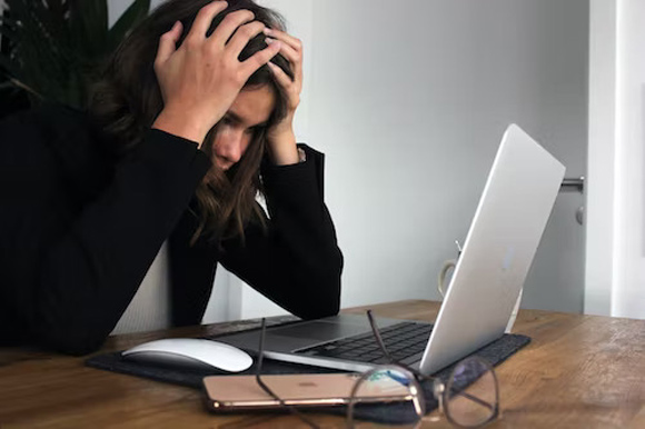 A visual depicting the frustration caused by negative content in Google search results