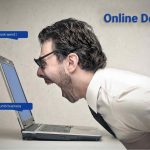 A man fighting online defamation