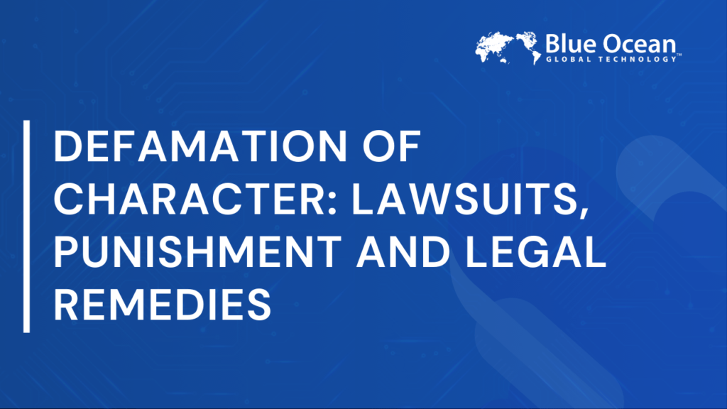Defamation of Character in U.S.