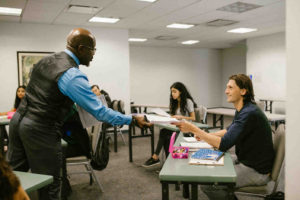 A-teacher-instructing-students