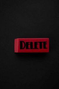 a-red-block-on-a-black-background