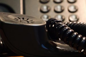 a-close-up-of-an-old-fashioned-telephone