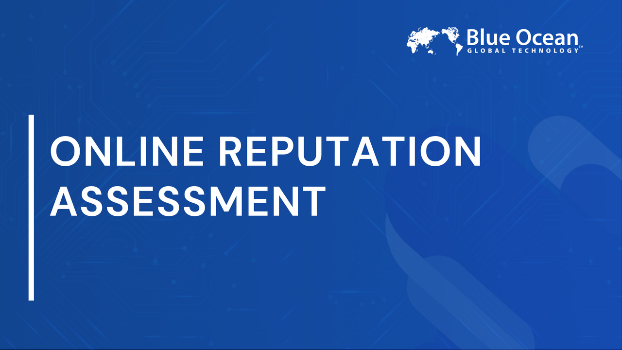 Online Reputation Assessment |  Strategies for Measurable Impact