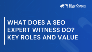 What Does a SEO Expert Witness Do? Key Roles and Value
