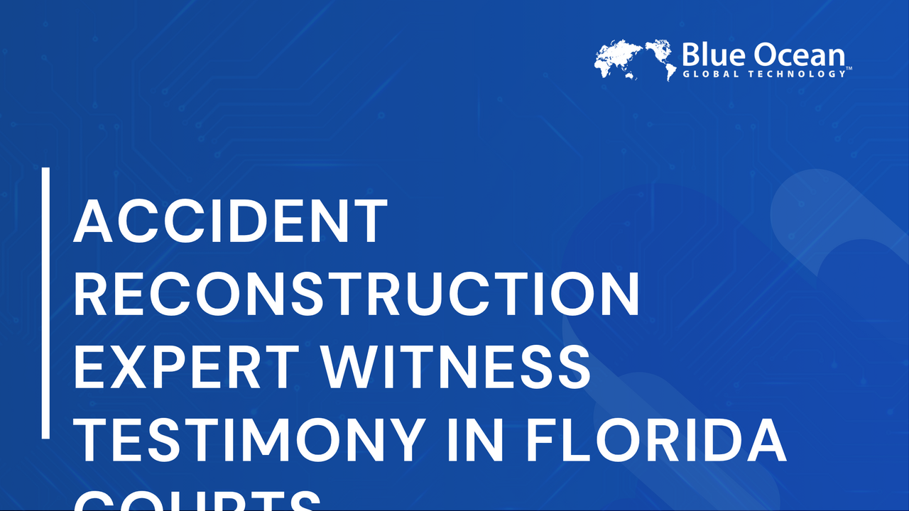 Accident Reconstruction Expert Witness Testimony in Florida Courts