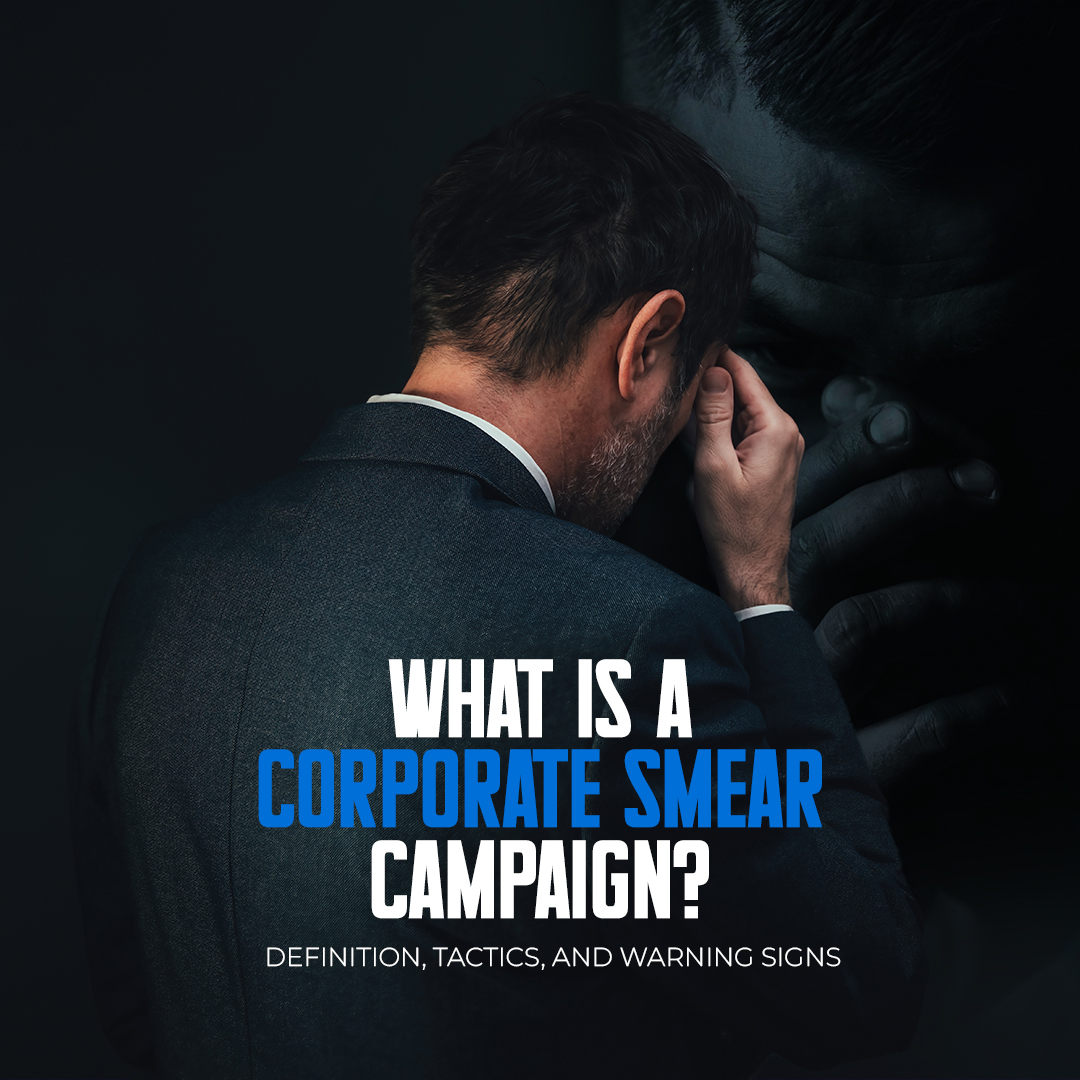What Is a Corporate Smear Campaign? Definition, Tactics, and Warning Signs