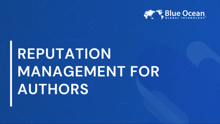 Reputation Management for Authors | Proven Online Strategies