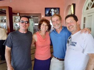 Jeffrey-boutwell-and-buthaina-shukri-with-hemingways-grandsons