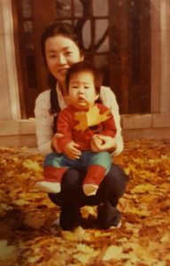 Rich-Woo-in-a-precious-moment-with-his-mother-in-the-early-days.