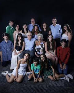 Dr. Carl Berkowitz with his family 